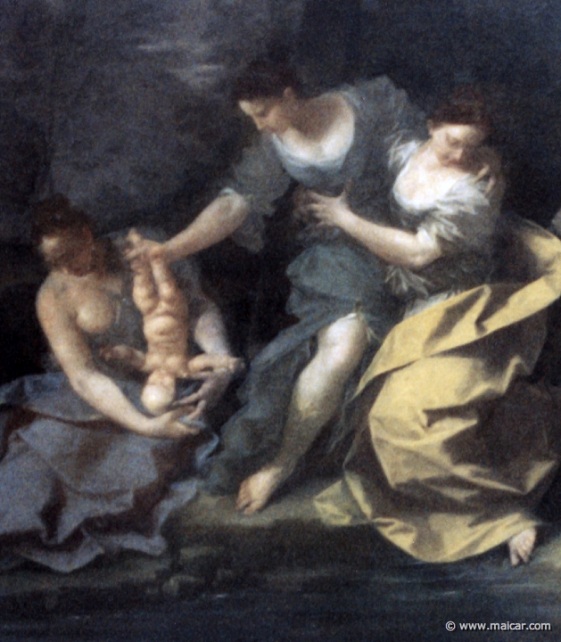 0813detail.jpg - 0813 (detail): Donato Creti, 1671-1749: Achille fanchiullo tuffato nello Stige. Pinacoteca Nazionale, Bologna.
