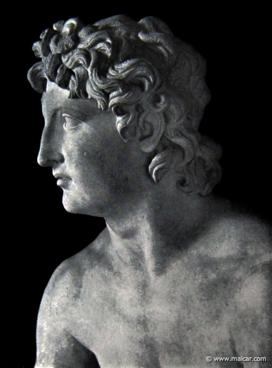 hek061b.jpg - hek061b: Kopf der Alexander-Statue. München, Glyptothek. Die Bildniskunst der Griechen und Römer, von Anton Hekler (1912).