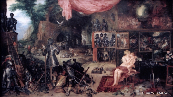 9830.jpg - 9830: Peter Paul Rubens 1577-1640 / Jan Brueghel 1568-1625: El Tacto. Museo Nacional del Prado, Madrid.