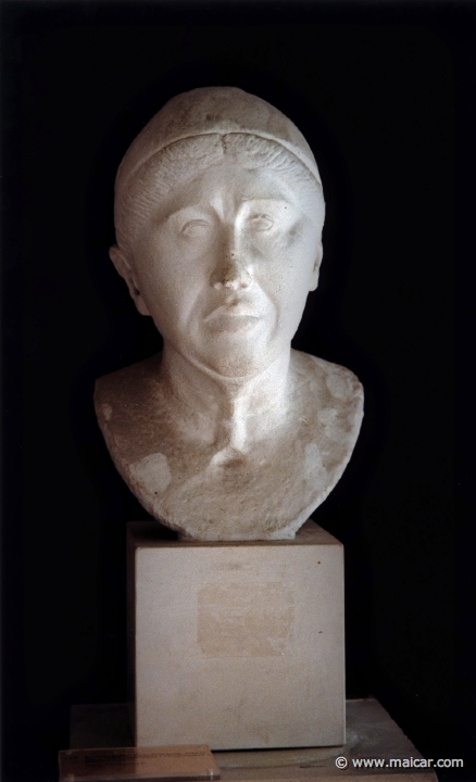 5423.jpg - 5423: Roman woman, republic. Original marble in Ny Carlsberg Glyptotek, Copenhagen. Antikmuseet, Lund.