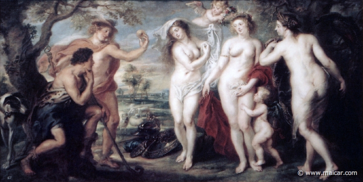 9820.jpg - 9820: Peter Paul Rubens 1577-1640: El Juicio de Paris. Museo Nacional del Prado, Madrid.