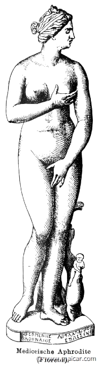 RI.1-0417.jpg - RI.1-0417: Medicean Aphrodite (Florence).Wilhelm Heinrich Roscher (Göttingen, 1845- Dresden, 1923), Ausfürliches Lexikon der griechisches und römisches Mythologie, 1884.