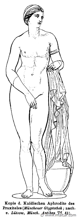 RI.1-416b.jpg - RI.1-416b: Aphrodite of Cnidos.Wilhelm Heinrich Roscher (Göttingen, 1845- Dresden, 1923), Ausfürliches Lexikon der griechisches und römisches Mythologie, 1884.