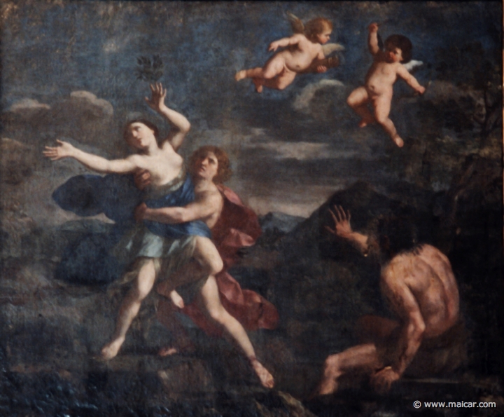 7612.jpg - 7612: Francesco Gessi (?) 1588-1649: Apollo e Dafne. Museo Correale di Terranova, Sorrento.