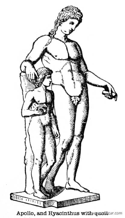 gay120.jpg - gay120: Apollo and Hyacinthus.Charles Mills Gayley, The Classic Myths in English Literature (1893).