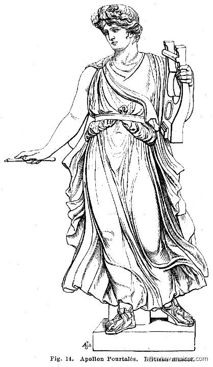 see032.jpg - see032: Apollo Pourtales. British Museum.Otto Seemann, Grekernas och romarnes mytologi (1881).
