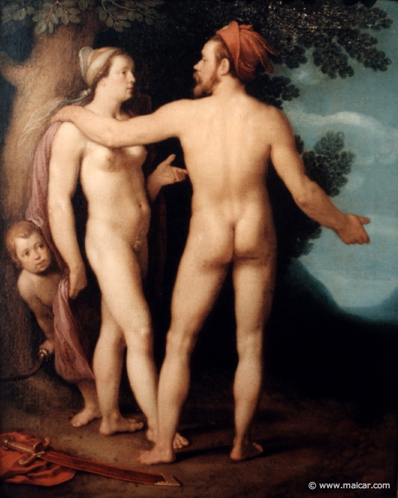 3713.jpg - 3713: Cornelis Cornelisz 1562-1638: Mars und Venus. Landesmuseum Oldenburg, Das Schloß.