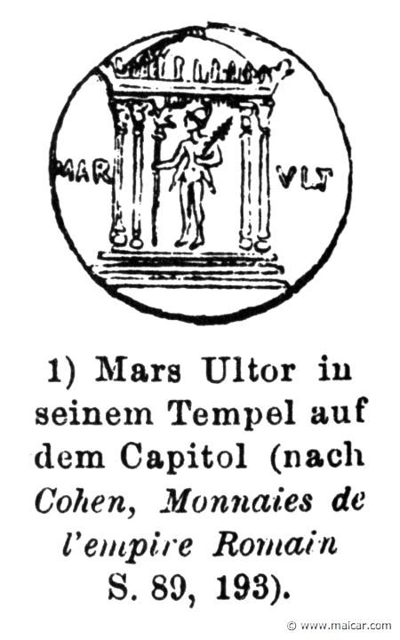 RII.2-2392.jpg - RII.2-2392: Mars.Wilhelm Heinrich Roscher (Göttingen, 1845- Dresden, 1923), Ausfürliches Lexikon der griechisches und römisches Mythologie, 1884.