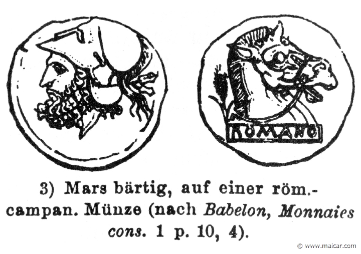 RII.2-2394b.jpg - RII.2-2394b: Mars.Wilhelm Heinrich Roscher (Göttingen, 1845- Dresden, 1923), Ausfürliches Lexikon der griechisches und römisches Mythologie, 1884.
