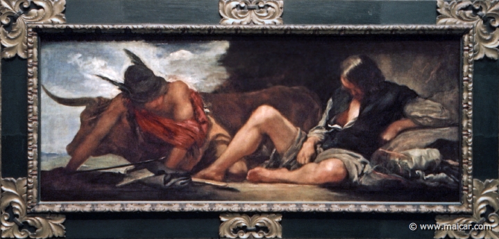 9901.jpg - 9901: Diego Velázquez 1599-1660: Mercurio y Argos. Museo Nacional del Prado.