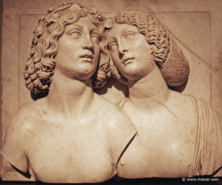 0631.jpg - 0631: Tullio Lombardo 1475-1532: Junges paar als Bacchus und Ariadne c. 1500-10. Künsthistorische Museum, Wien.