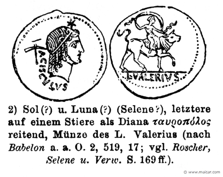 RII.2-2157b.jpg - RII.2-2157b: Sol, and Luna.Wilhelm Heinrich Roscher (Göttingen, 1845- Dresden, 1923), Ausfürliches Lexikon der griechisches und römisches Mythologie, 1884.