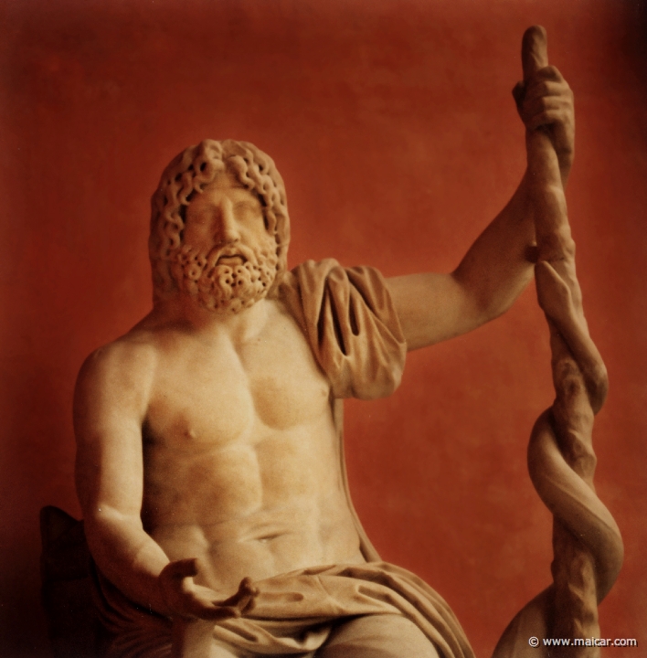1635.jpg - 1635: Asclepius. Roman statue. Ny Carlsberg Glyptotek, Copenhagen.