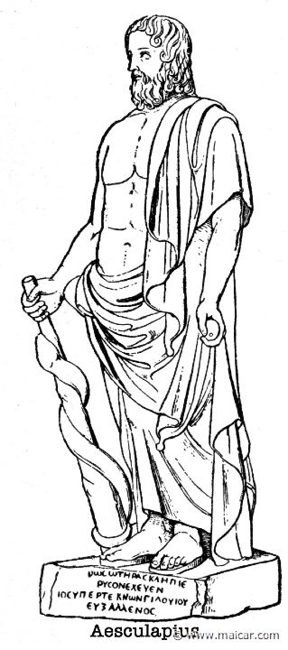 gay130.jpg - gay130: Asclepius.Charles Mills Gayley, The Classic Myths in English Literature (1893).