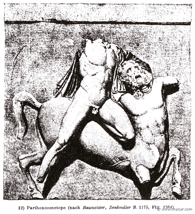 RII.1-1079.jpg - RII.1-1079: Centaur. Wilhelm Heinrich Roscher (Göttingen, 1845- Dresden, 1923), Ausfürliches Lexikon der griechisches und römisches Mythologie, 1884.