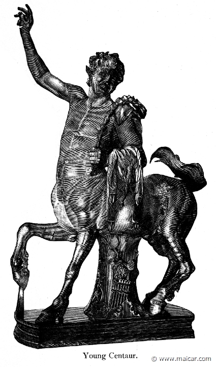 bul159.jpg - bul159: Young Centaur. Thomas Bulfinch, The Age of Fable or Beauties of Mythology (1898).