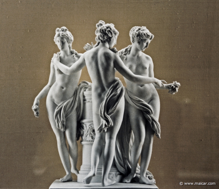 7830.jpg - 7830: Meissen about 1790: The Three Graces. Victoria and Albert Museum, London.