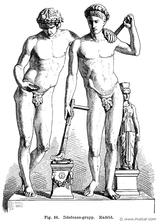 see142.jpg - see142: Ildefonso group. Madrid. Otto Seemann, Grekernas och romarnes mytologi (1881).