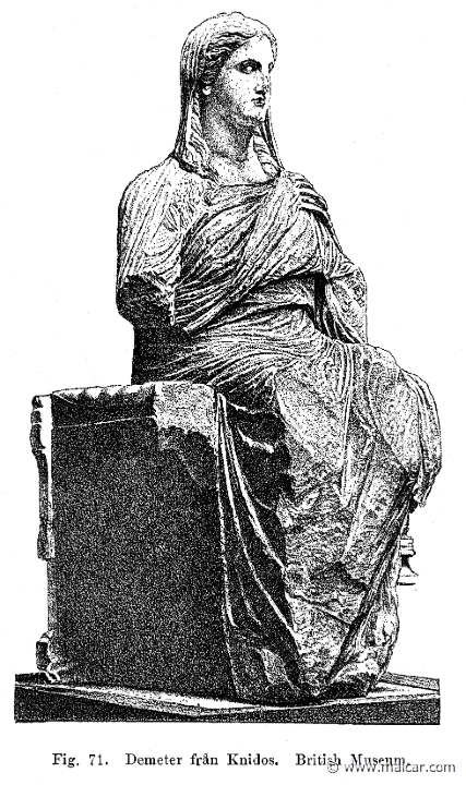 cen231.jpg - cen231: Demeter from Cnidos.Julius Centerwall, Grekernas och romarnas mytologi (1897).
