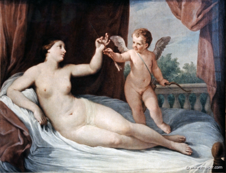 4709.jpg - 4709: Guido Reni (Schule) 1575-1642: Ruhende Venus mit Amor. Gemäldegalerie Alte Meister, Dresden.