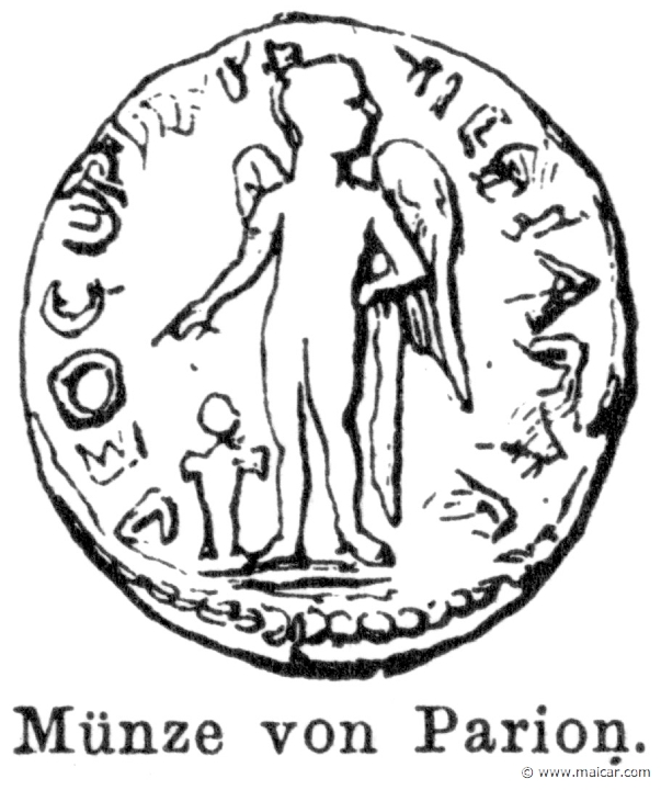 RI.1-1358.jpg - RI.1-1358: Eros. Coin.Wilhelm Heinrich Roscher (Göttingen, 1845- Dresden, 1923), Ausfürliches Lexikon der griechisches und römisches Mythologie, 1884.