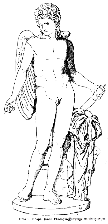 RI.1-1359.jpg - RI.1-1359: Eros (Naples).Wilhelm Heinrich Roscher (Göttingen, 1845- Dresden, 1923), Ausfürliches Lexikon der griechisches und römisches Mythologie, 1884.
