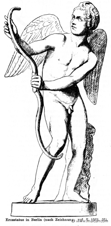 RI.1-1363.jpg - RI.1-1363: Statue of Eros.Wilhelm Heinrich Roscher (Göttingen, 1845- Dresden, 1923), Ausfürliches Lexikon der griechisches und römisches Mythologie, 1884.