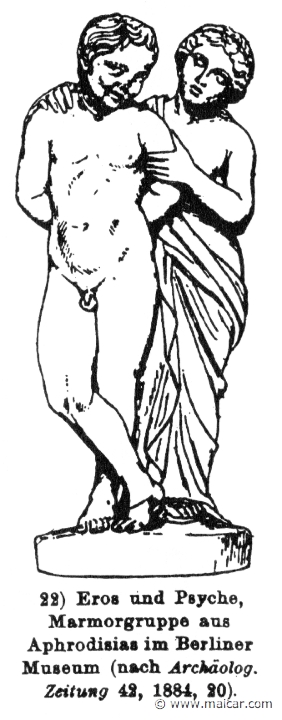 RIII.2-3246.jpg - RIII.2-3246: Eros and Psyche.Wilhelm Heinrich Roscher (Göttingen, 1845- Dresden, 1923), Ausfürliches Lexikon der griechisches und römisches Mythologie, 1884.