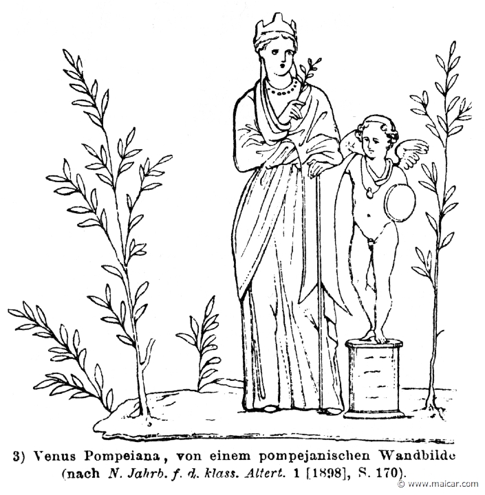 RVI-0194.jpg - RVI-0194: Pompeian Venus, mural painting.Wilhelm Heinrich Roscher (Göttingen, 1845- Dresden, 1923), Ausfürliches Lexikon der griechisches und römisches Mythologie, 1884.