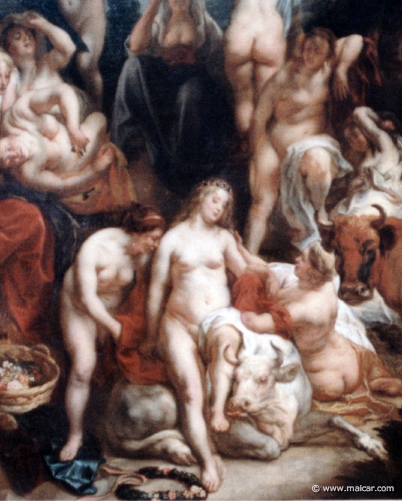 4108.jpg - 4107: Jacob Jordaens 1593-1678: L’enlèvement d’Europe. Palais des Beaux-arts, Lille.