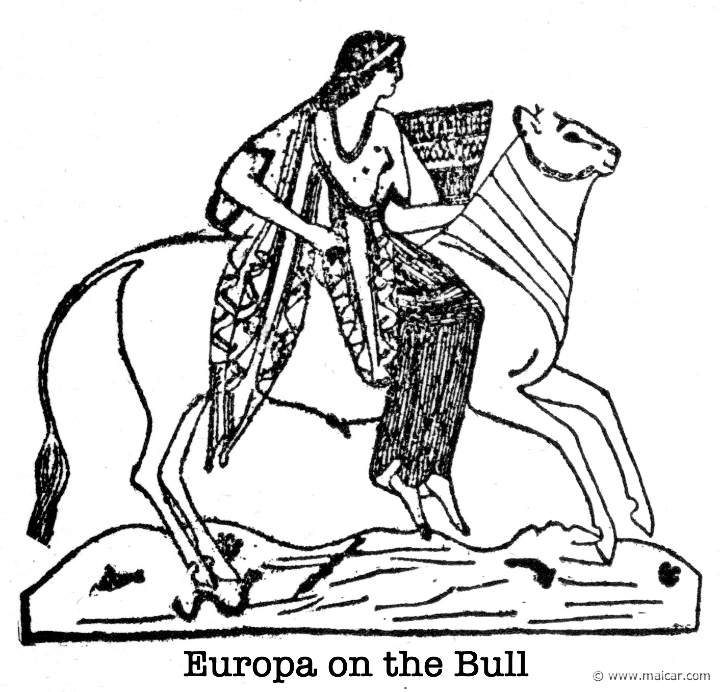 gay096.jpg - gay096: Europa. Charles Mills Gayley, The Classic Myths in English Literature (1893).