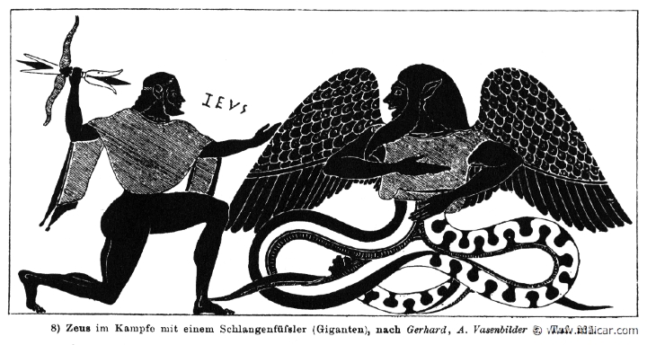 RI.2-1671.jpg - RI.2-1671: Zeus fighting a Giant. Wilhelm Heinrich Roscher (Göttingen, 1845- Dresden, 1923), Ausfürliches Lexikon der griechisches und römisches Mythologie, 1884.