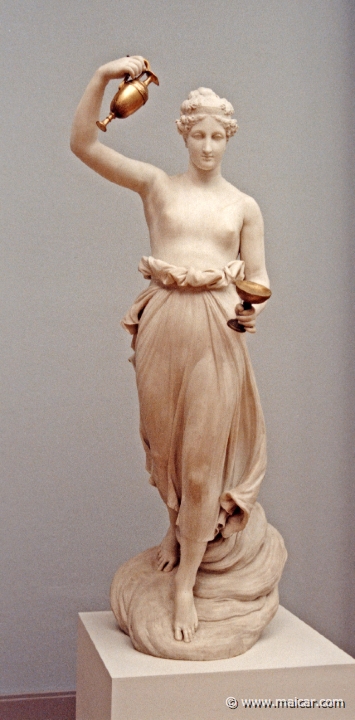 2110.jpg - 2110: Antonio Canova, 1757-1822: Hebe. Altes Museum, Berlin.