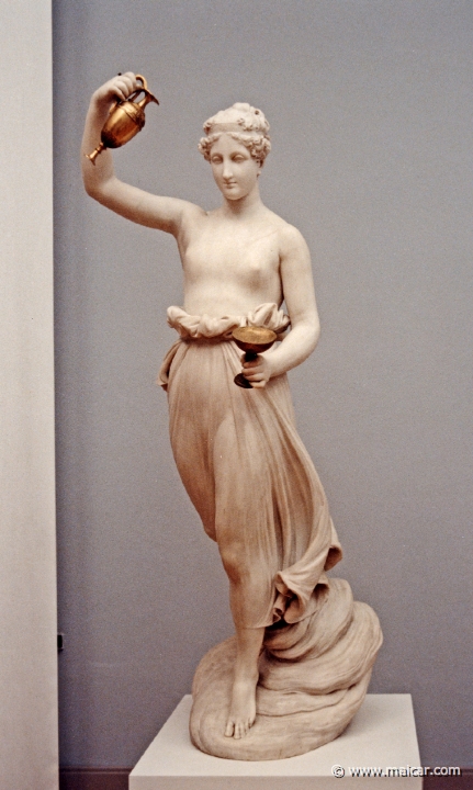 2111.jpg - 2111: Antonio Canova, 1757-1822: Hebe. Altes Museum, Berlin.