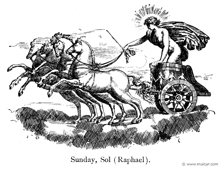 bul161.jpg - bul161: Sol (Sunday). Thomas Bulfinch, The Age of Fable or Beauties of Mythology (1898).