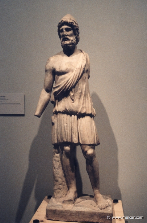 5813.jpg - 5813: Vulcain. IIe siècle après J.-C. Ostia Antica, Musée. Musée Rath, Genève.