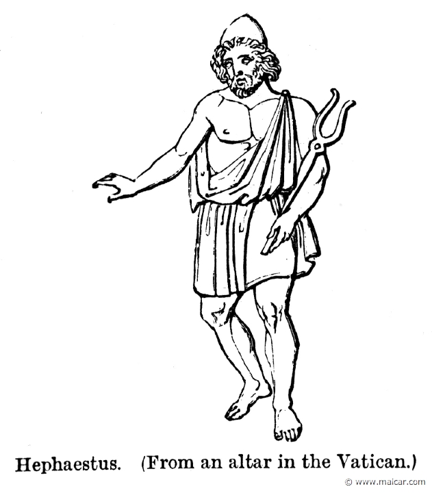 smi273b.jpg - smi273b: Hephaestus. Sir William Smith, A Smaller Classical Dictionary of Biography, Mythology, and Geography (1898).