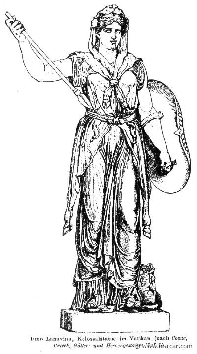 RII.1-0606.jpg - RII.1-0606: Statue of Juno. Wilhelm Heinrich Roscher (Göttingen, 1845- Dresden, 1923), Ausfürliches Lexikon der griechisches und römisches Mythologie, 1884.