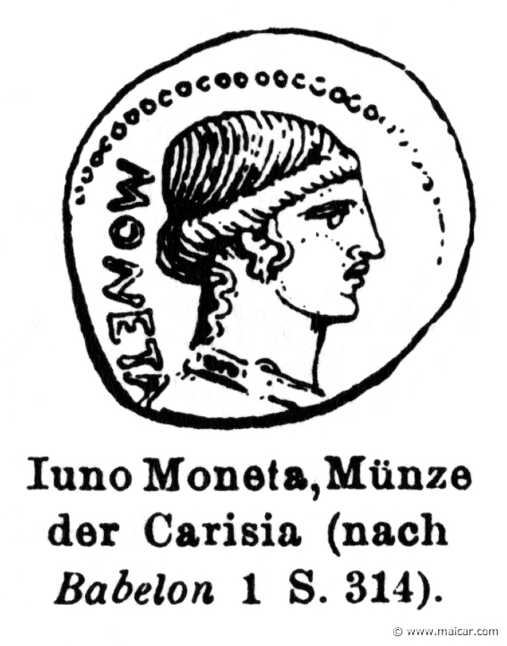 RII.1-0612.jpg - RII.1-0612: Juno. Wilhelm Heinrich Roscher (Göttingen, 1845- Dresden, 1923), Ausfürliches Lexikon der griechisches und römisches Mythologie, 1884.