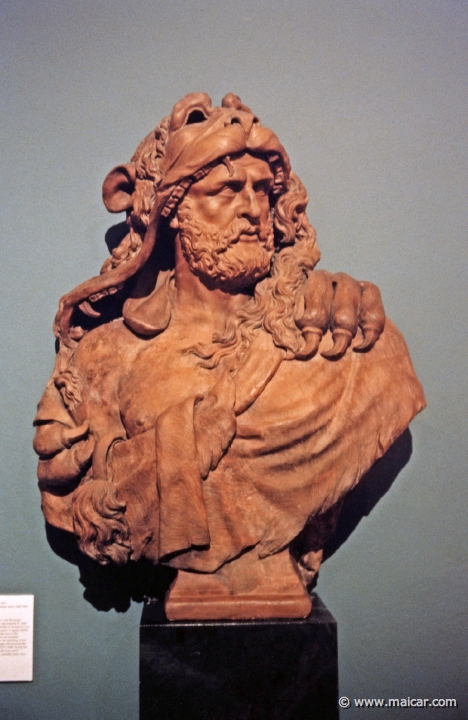7902.jpg - 7902: Lucas Faydherbe 1617-1697: Hercules. Victoria and Albert Museum, London.