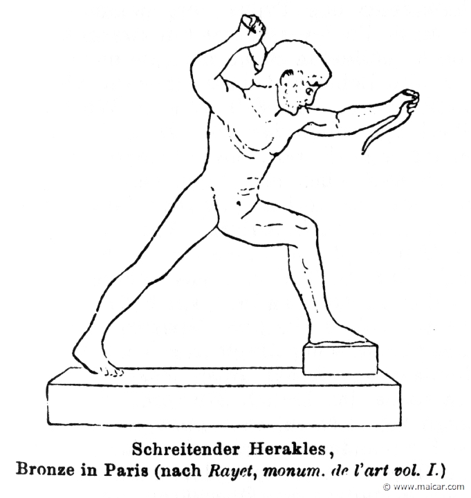 RI.2-2141.jpg - RI.2-2141: Heracles. Bronze in Paris.Wilhelm Heinrich Roscher (Göttingen, 1845- Dresden, 1923), Ausfürliches Lexikon der griechisches und römisches Mythologie, 1884.