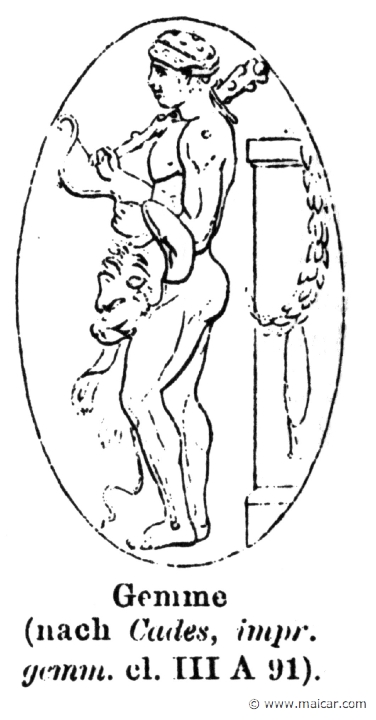 RI.2-2156.jpg - RI.2-2156: Heracles. Gem.Wilhelm Heinrich Roscher (Göttingen, 1845- Dresden, 1923), Ausfürliches Lexikon der griechisches und römisches Mythologie, 1884.