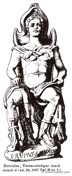 RI.2-2270.jpg - RI.2-2270: Heracles. Terracotta.Wilhelm Heinrich Roscher (Göttingen, 1845- Dresden, 1923), Ausfürliches Lexikon der griechisches und römisches Mythologie, 1884.