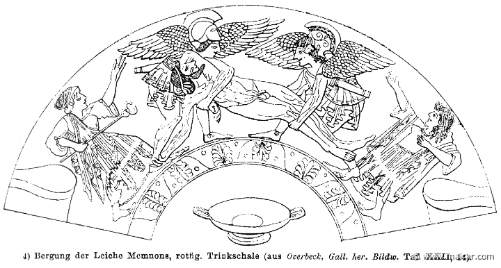 RII.2-2677.jpg - RII.2-2677: Hypnos and Thanatos carrying the corpse of Memnon.Wilhelm Heinrich Roscher (Göttingen, 1845- Dresden, 1923), Ausfürliches Lexikon der griechisches und römisches Mythologie, 1884.