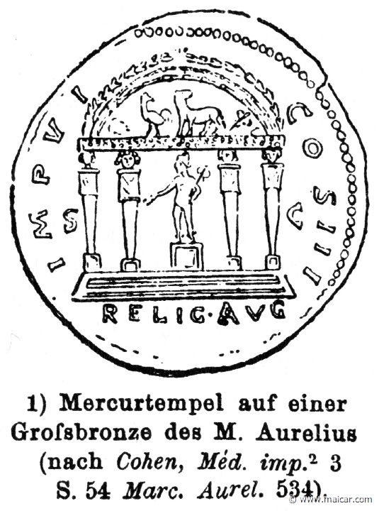 RII.2-2803.jpg - RII.2-2803: Mercury.Wilhelm Heinrich Roscher (Göttingen, 1845- Dresden, 1923), Ausfürliches Lexikon der griechisches und römisches Mythologie, 1884.