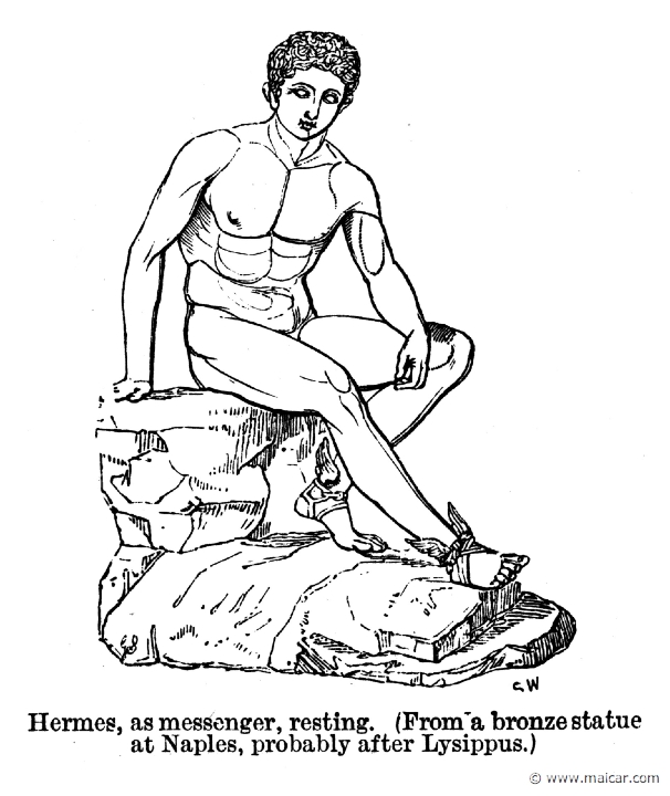 smi284.jpg - smi284: Hermes.Sir William Smith, A Smaller Classical Dictionary of Biography, Mythology, and Geography (1898).