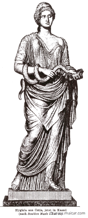 RI.2-2790.jpg - RI.2-2790: Hygia. Ostia.Wilhelm Heinrich Roscher (Göttingen, 1845- Dresden, 1923), Ausfürliches Lexikon der griechisches und römisches Mythologie, 1884.