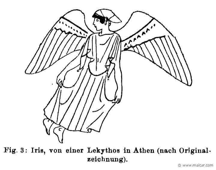 RII.1-0344.jpg - RII.1-0344: Iris. Wilhelm Heinrich Roscher (Göttingen, 1845- Dresden, 1923), Ausfürliches Lexikon der griechisches und römisches Mythologie, 1884.