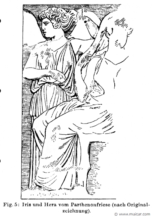 RII.1-0348.jpg - RII.1-0348: Iris and Hera. Wilhelm Heinrich Roscher (Göttingen, 1845- Dresden, 1923), Ausfürliches Lexikon der griechisches und römisches Mythologie, 1884.
