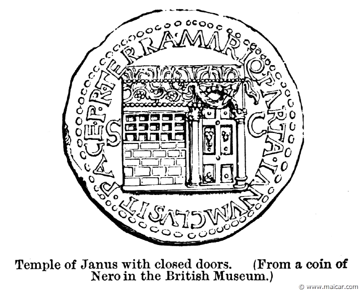 smi316b.jpg - smi316b: Temple of Janus. Sir William Smith, A Smaller Classical Dictionary of Biography, Mythology, and Geography (1898).